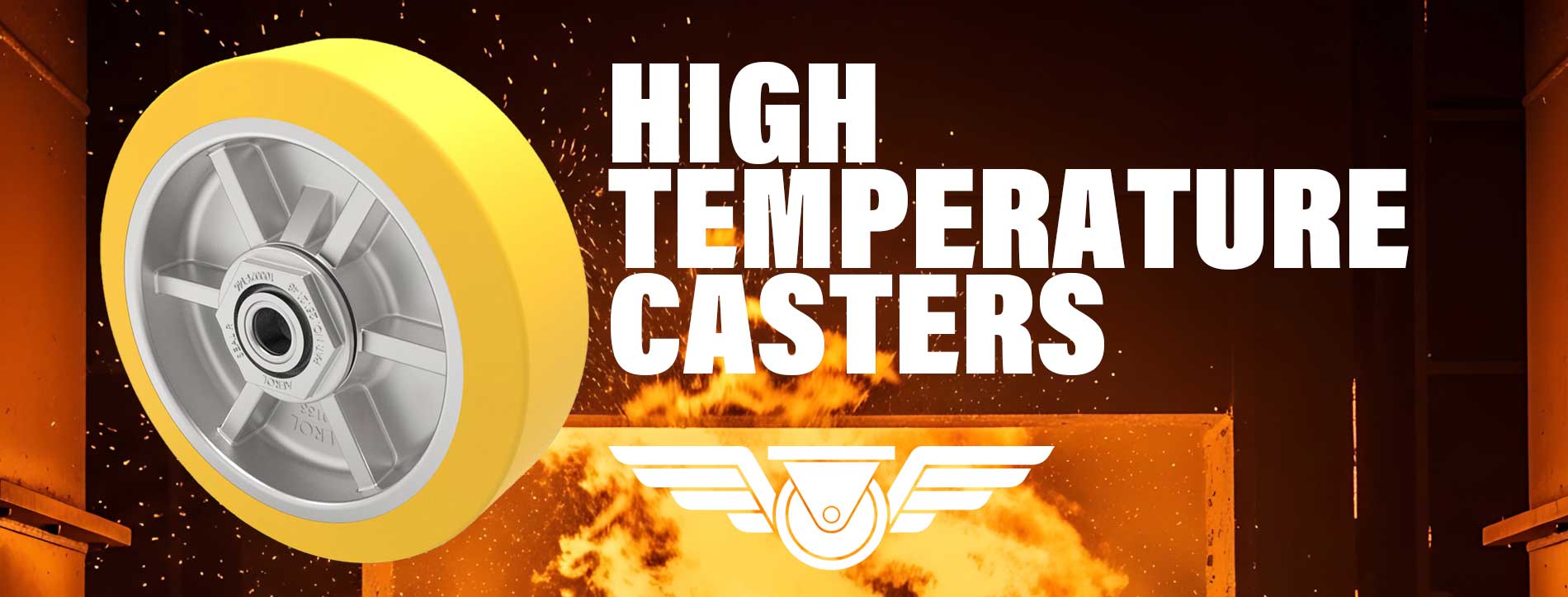 High Temperature Casters: How to Stop Premature Failures in Ovens, Furnaces, and Heat Treat Applications